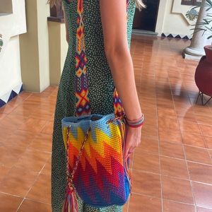 NEW colorful tote bag crossbody